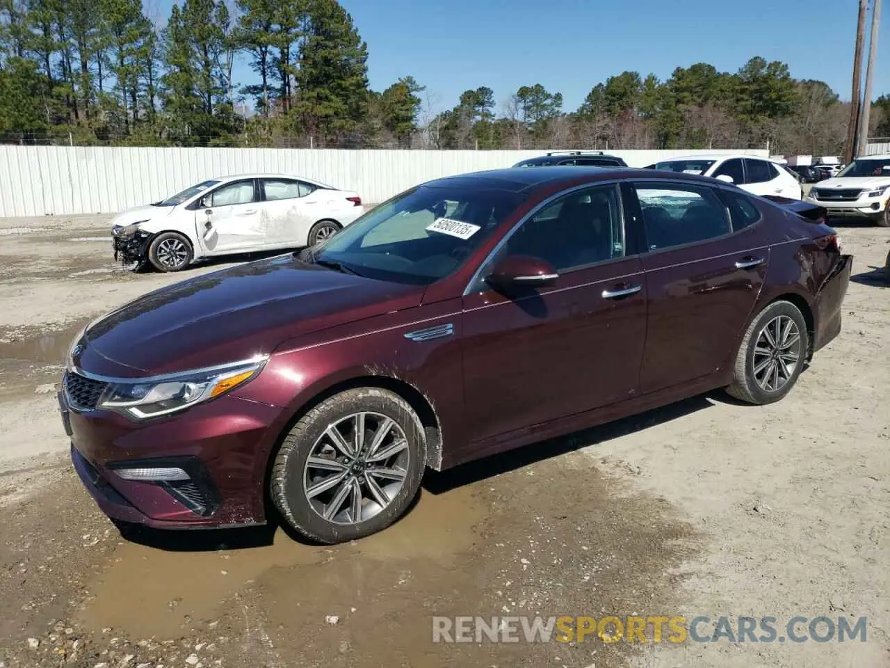 1 fotografías del automóvil dañado 5XXGT4L30KG311450 KIA OPTIMA 2019