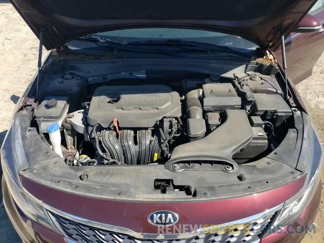 12 fotografías del automóvil dañado 5XXGT4L30KG311450 KIA OPTIMA 2019