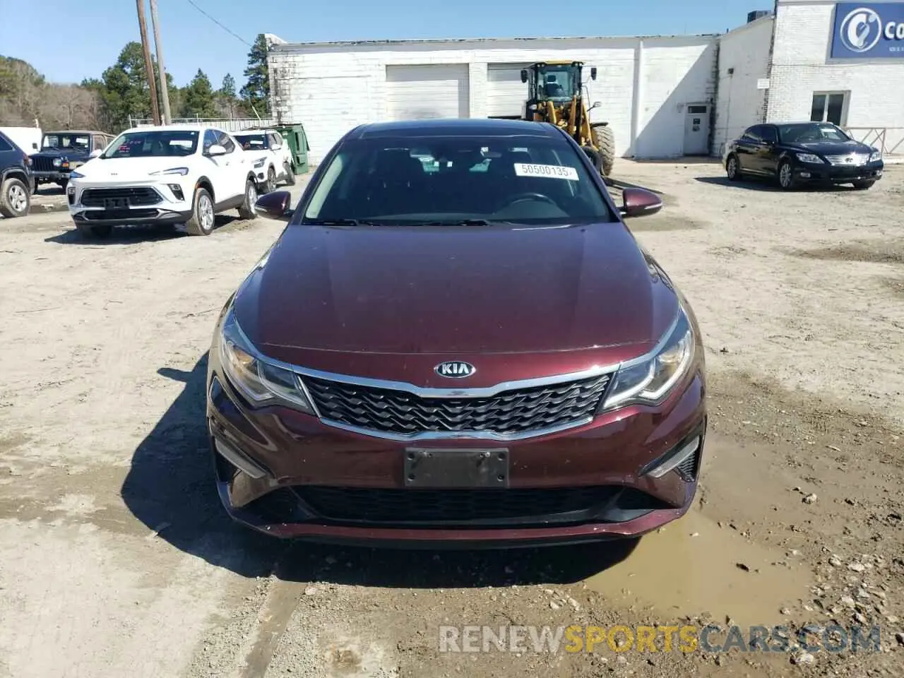 5 fotografías del automóvil dañado 5XXGT4L30KG311450 KIA OPTIMA 2019