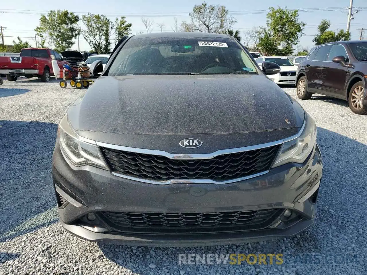 5 fotografías del automóvil dañado 5XXGT4L30KG314073 KIA OPTIMA 2019