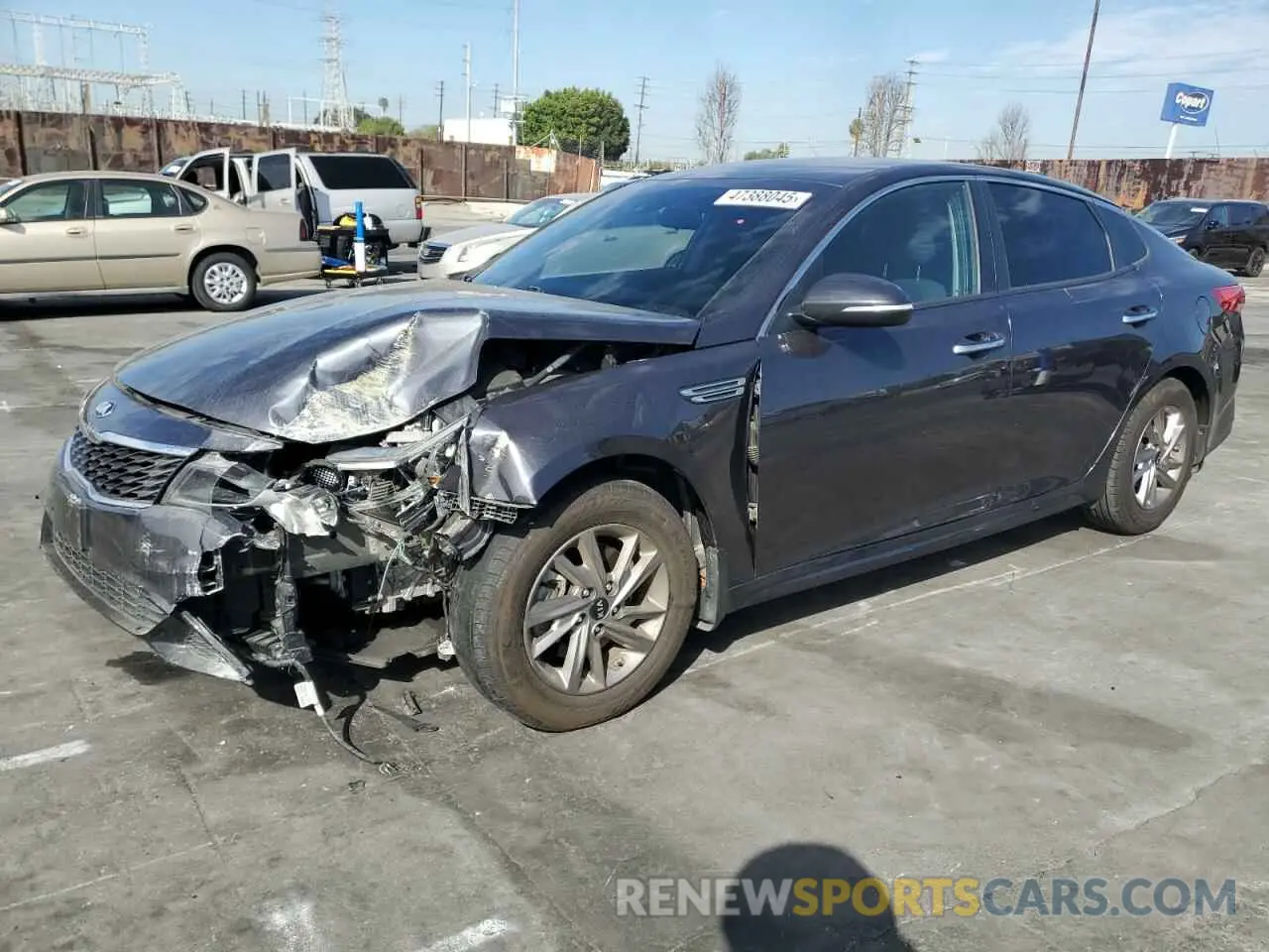 1 fotografías del automóvil dañado 5XXGT4L30KG318253 KIA OPTIMA 2019