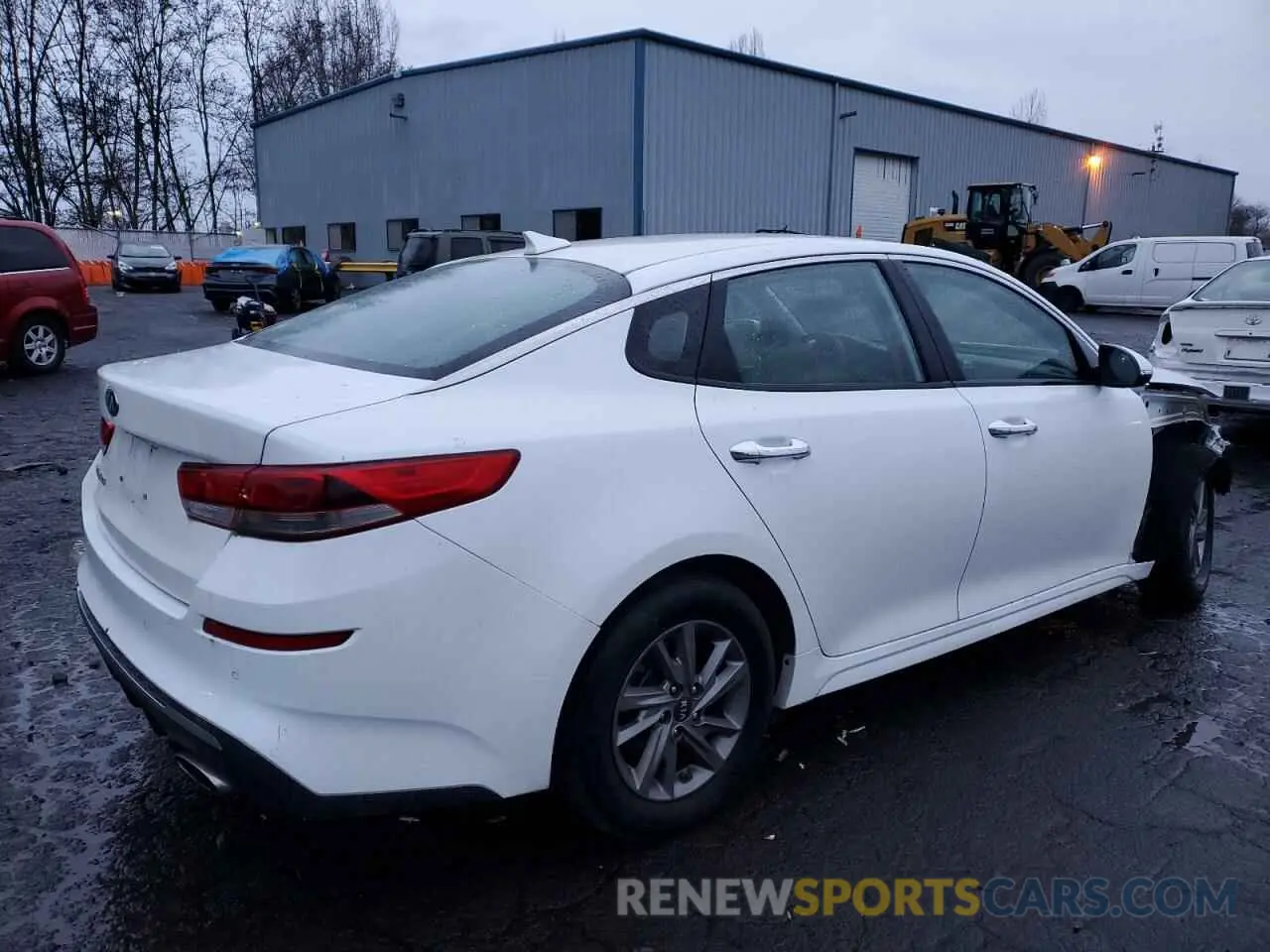 3 fotografías del automóvil dañado 5XXGT4L30KG326577 KIA OPTIMA 2019