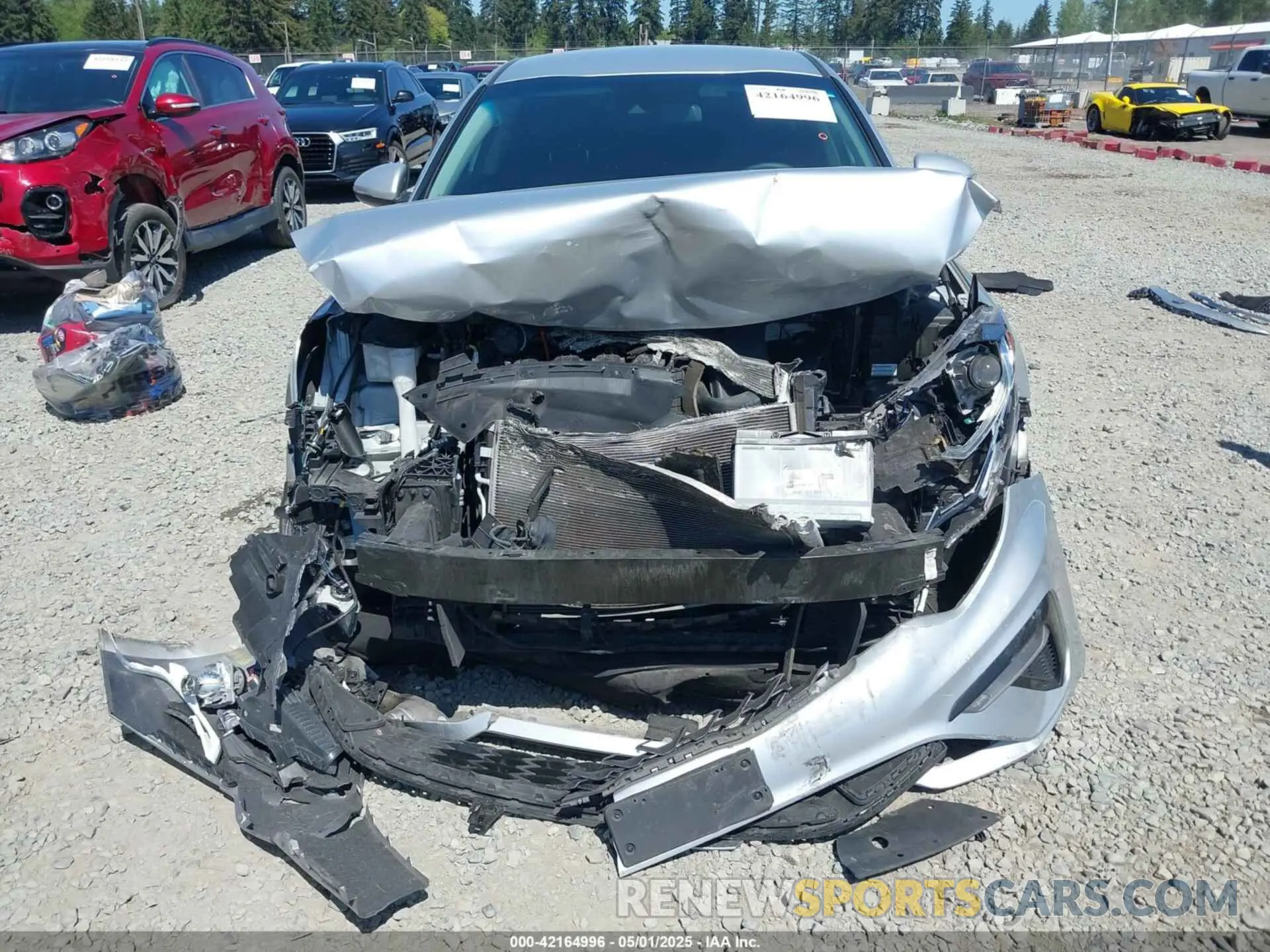 6 fotografías del automóvil dañado 5XXGT4L30KG327423 KIA OPTIMA 2019