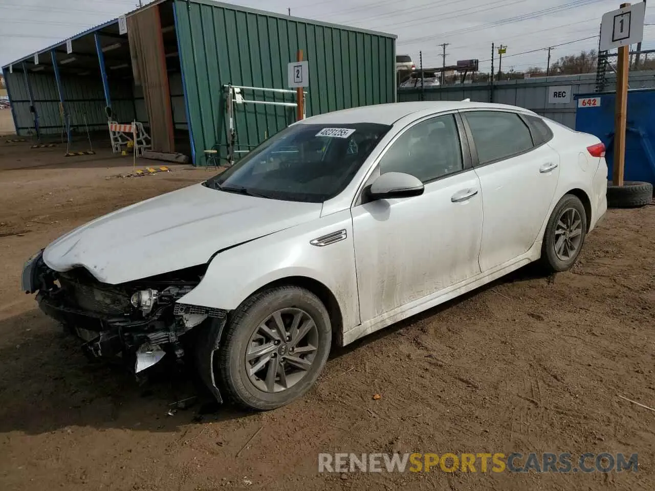 1 fotografías del automóvil dañado 5XXGT4L30KG338082 KIA OPTIMA 2019
