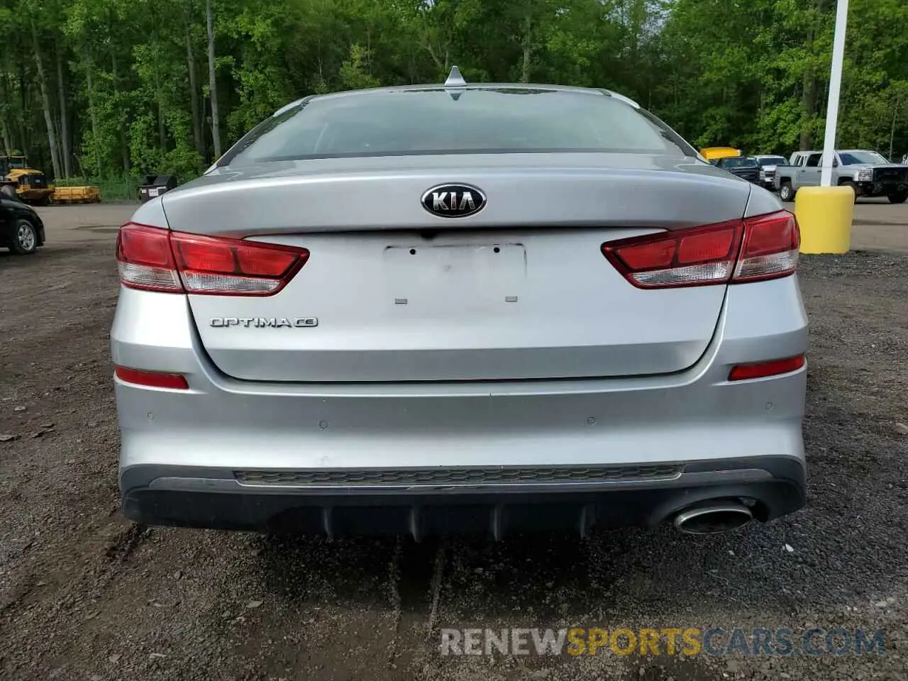 6 fotografías del automóvil dañado 5XXGT4L30KG340284 KIA OPTIMA 2019