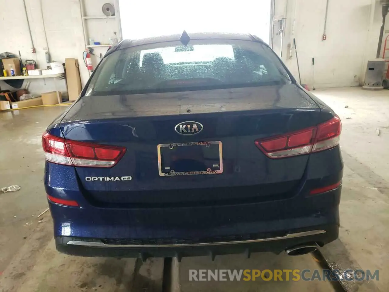 6 fotografías del automóvil dañado 5XXGT4L30KG351365 KIA OPTIMA 2019