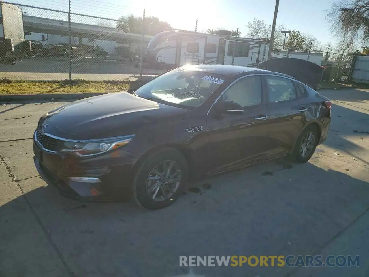 1 fotografías del automóvil dañado 5XXGT4L30KG375925 KIA OPTIMA 2019