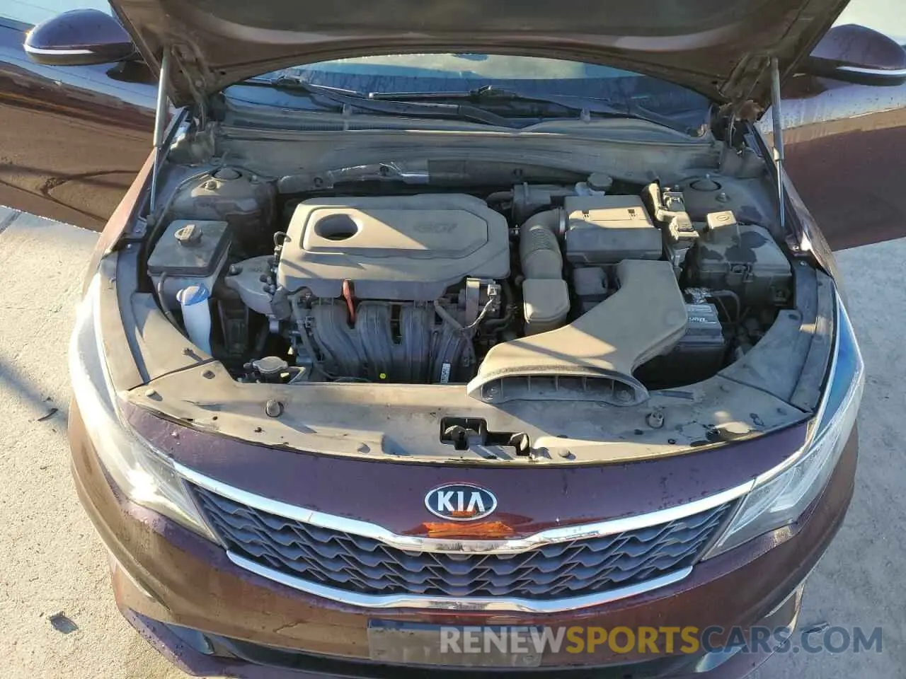11 fotografías del automóvil dañado 5XXGT4L30KG375925 KIA OPTIMA 2019