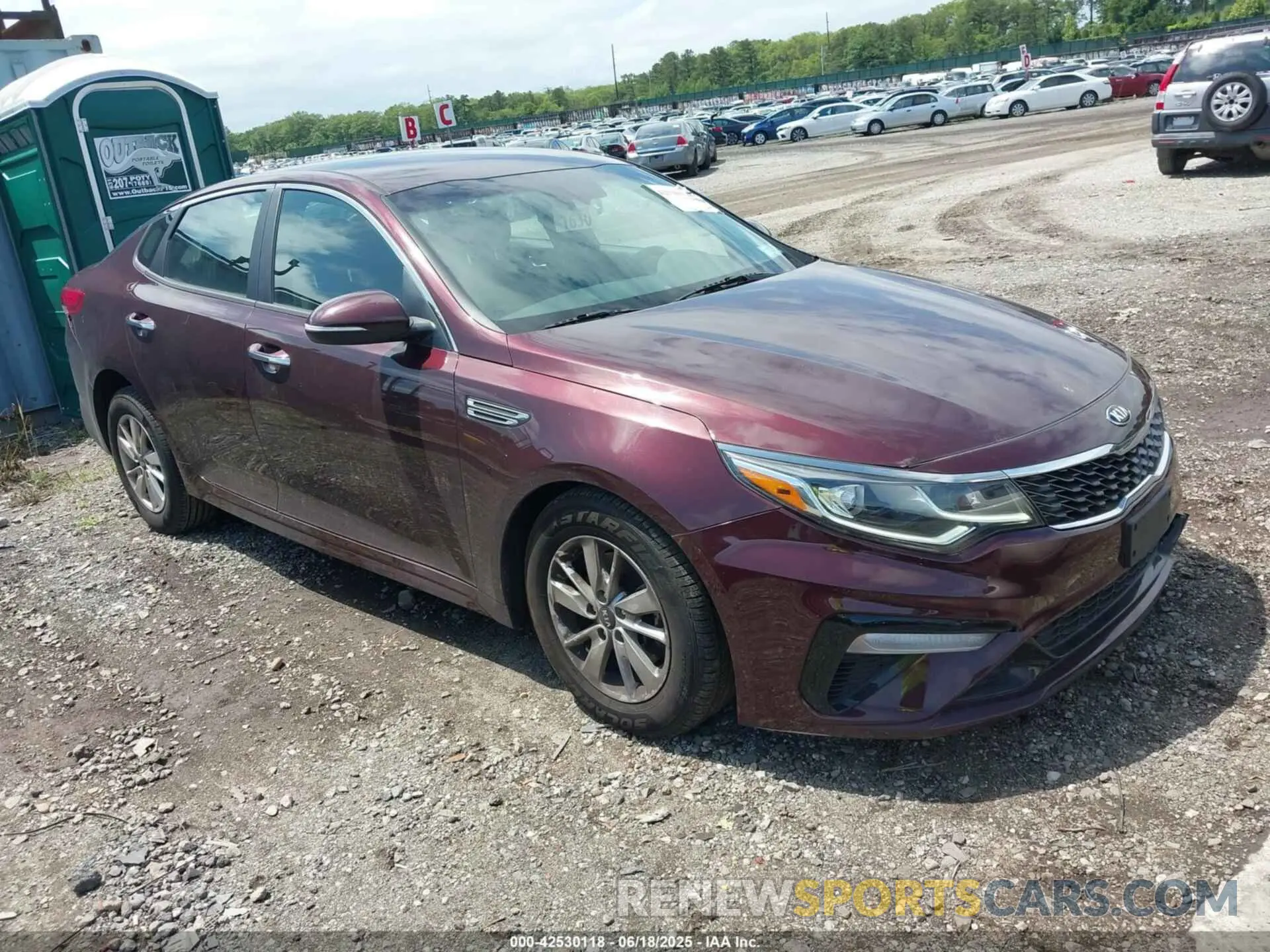 1 fotografías del automóvil dañado 5XXGT4L31KG286705 KIA OPTIMA 2019