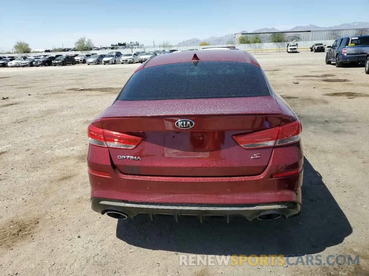 6 fotografías del automóvil dañado 5XXGT4L31KG292259 KIA OPTIMA 2019