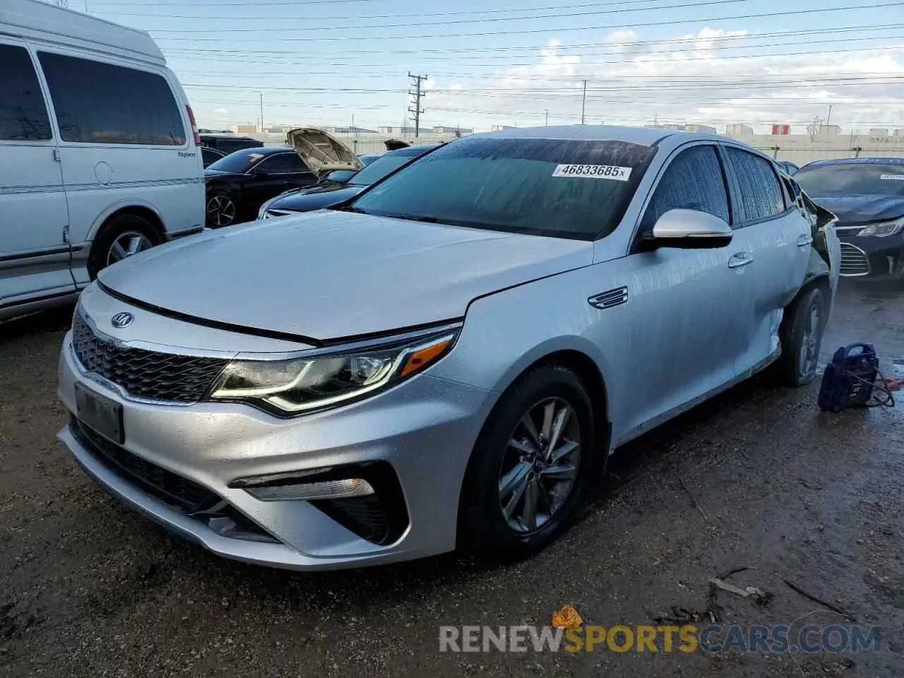 1 fotografías del automóvil dañado 5XXGT4L31KG344103 KIA OPTIMA 2019