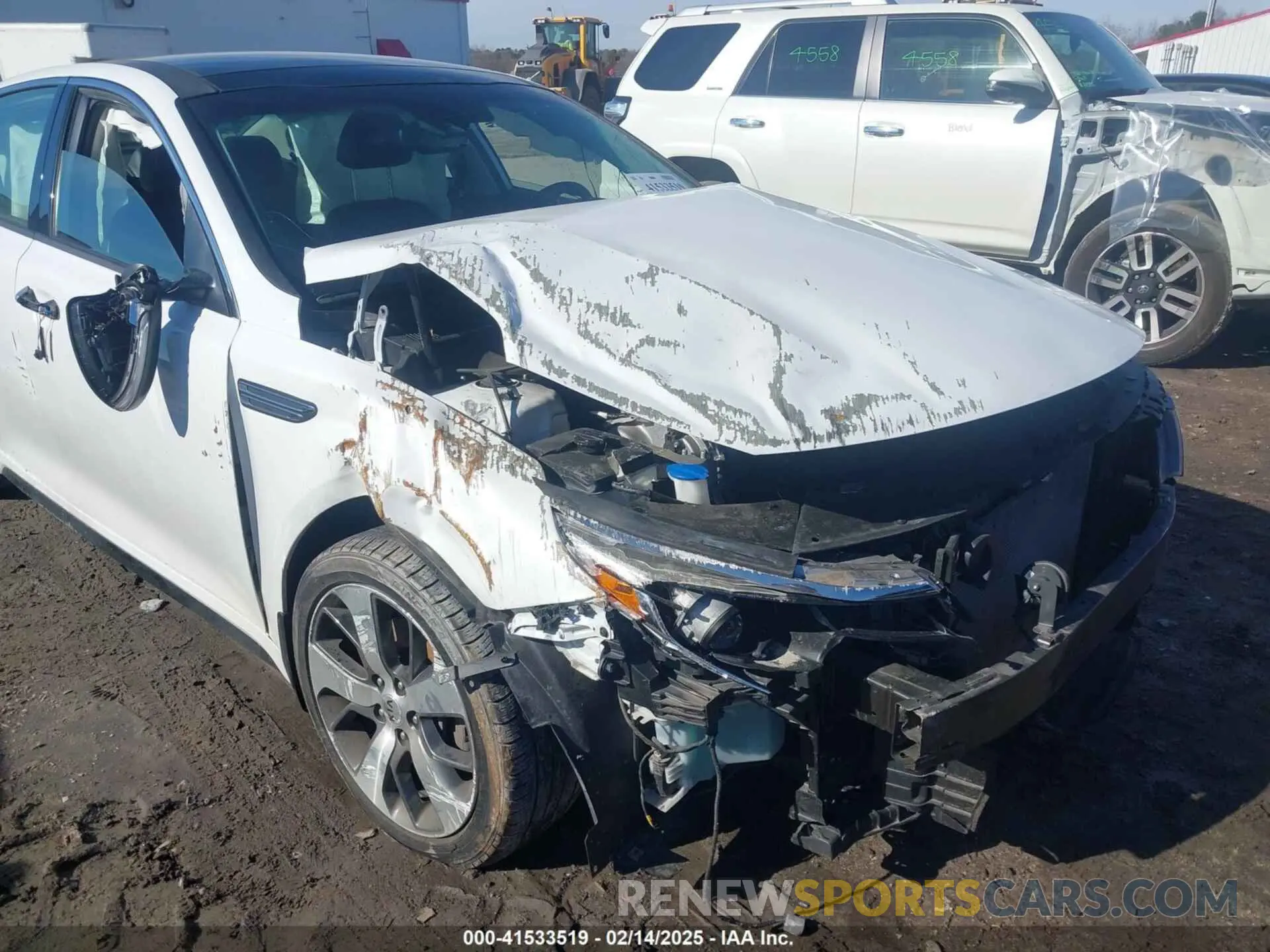 6 fotografías del automóvil dañado 5XXGT4L31KG347762 KIA OPTIMA 2019
