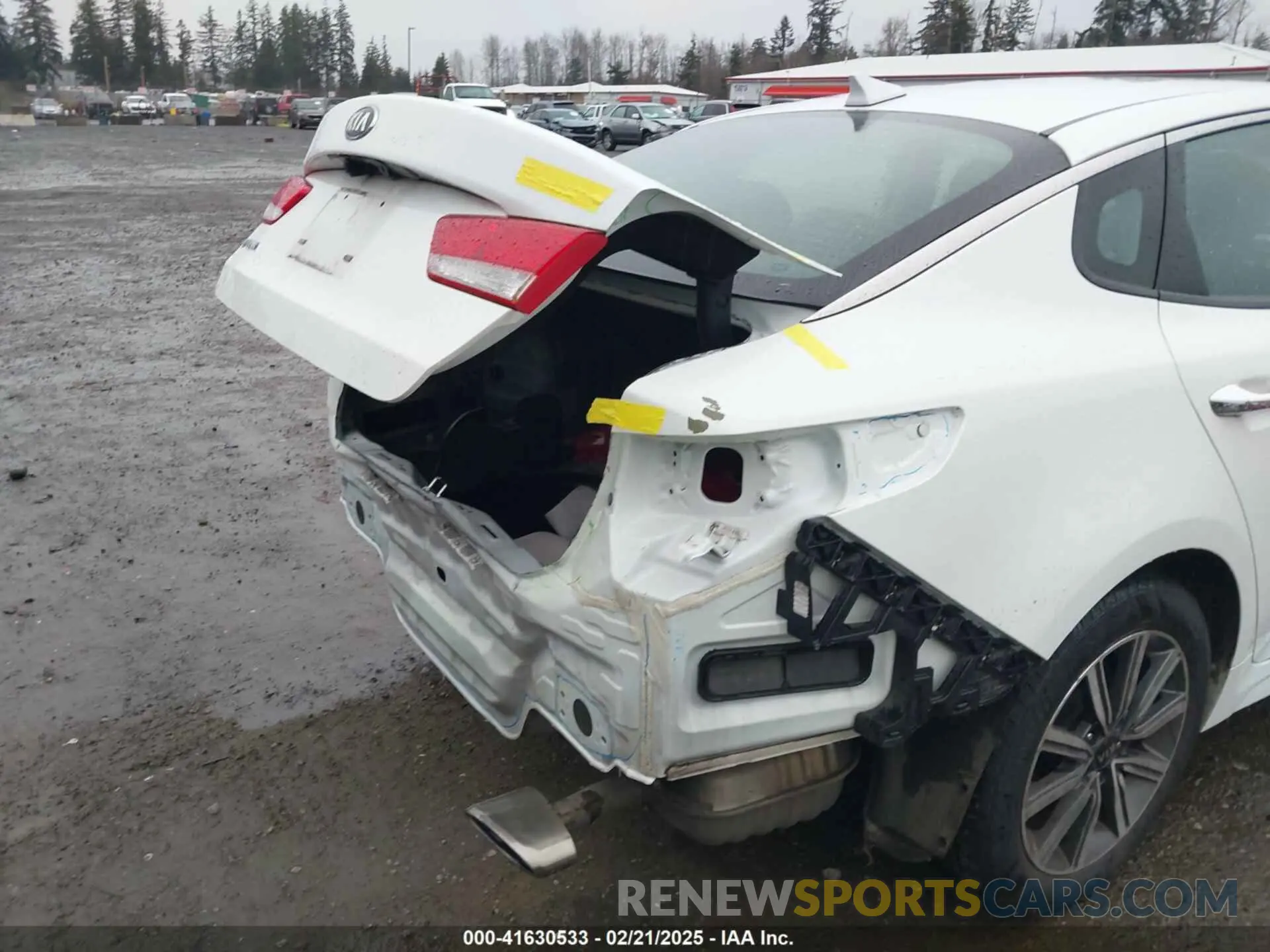 19 fotografías del automóvil dañado 5XXGT4L31KG366263 KIA OPTIMA 2019