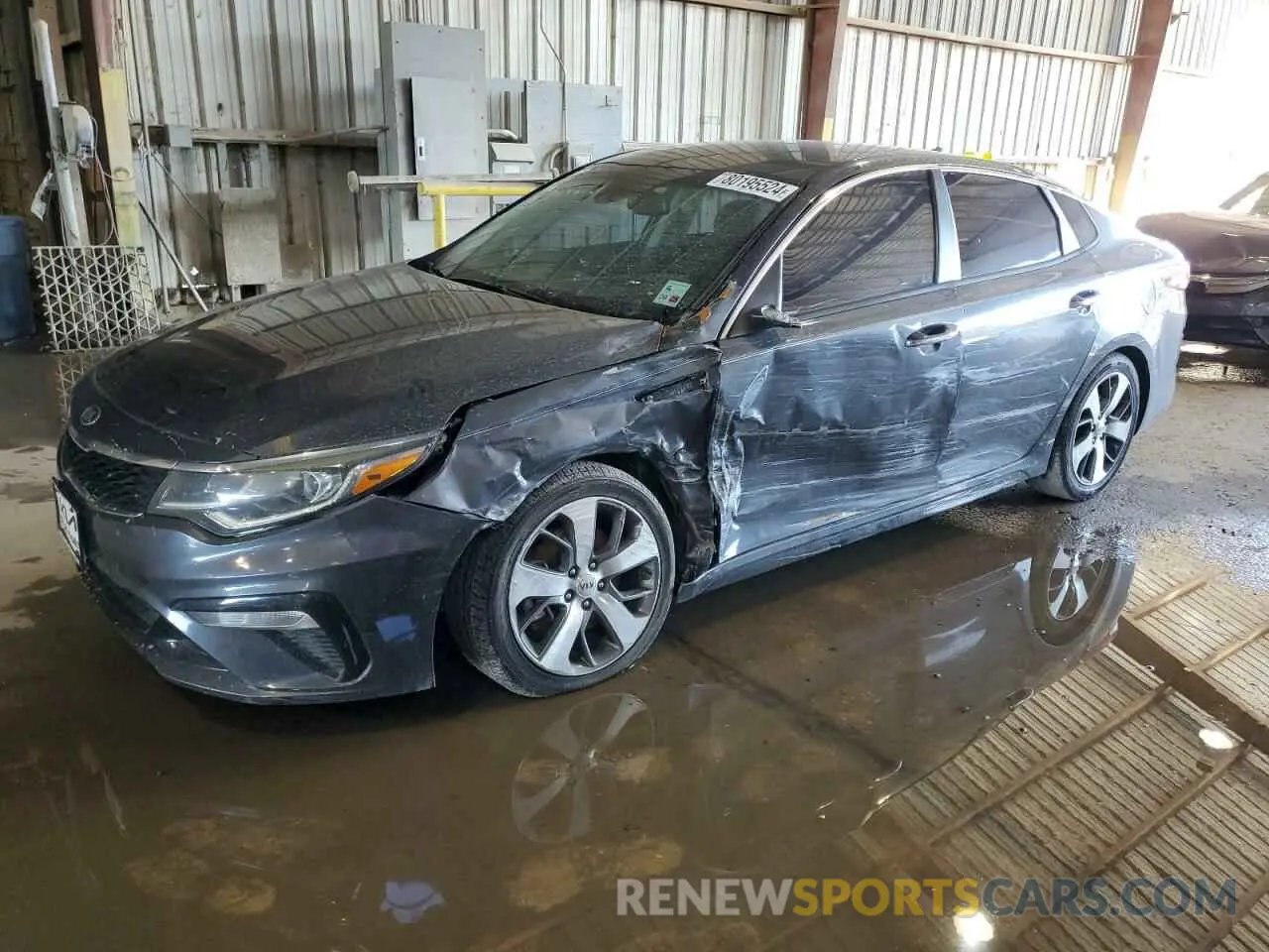1 fotografías del automóvil dañado 5XXGT4L32KG309389 KIA OPTIMA 2019