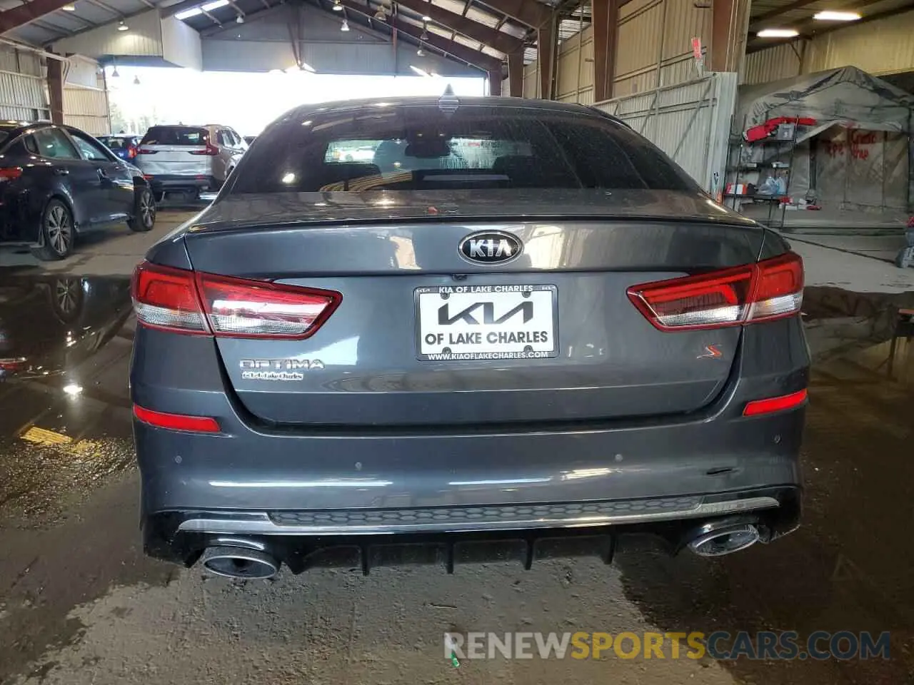 6 fotografías del automóvil dañado 5XXGT4L32KG309389 KIA OPTIMA 2019