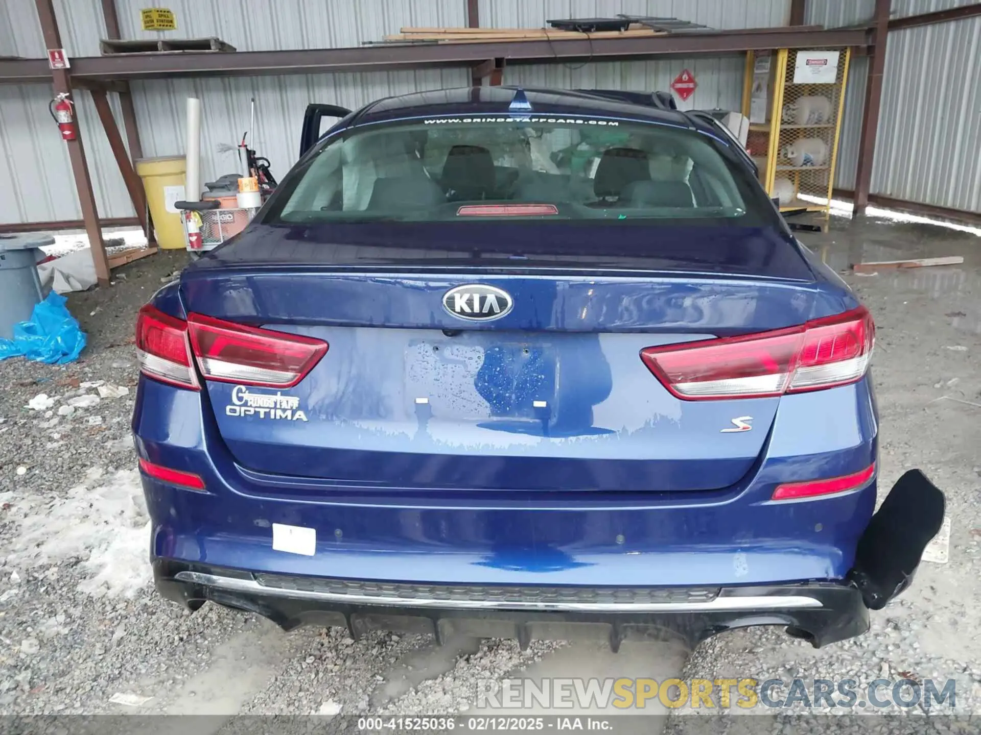 16 fotografías del automóvil dañado 5XXGT4L32KG353747 KIA OPTIMA 2019