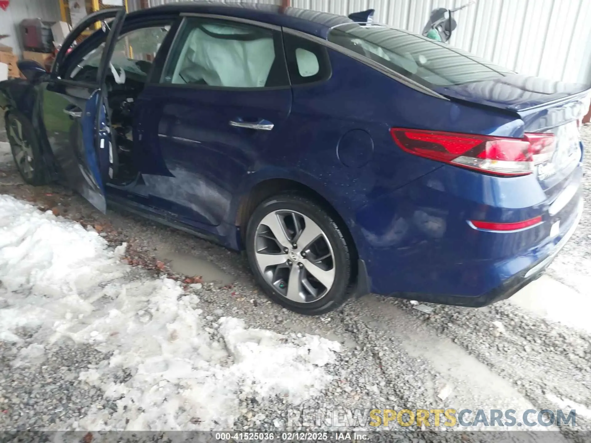 3 fotografías del automóvil dañado 5XXGT4L32KG353747 KIA OPTIMA 2019