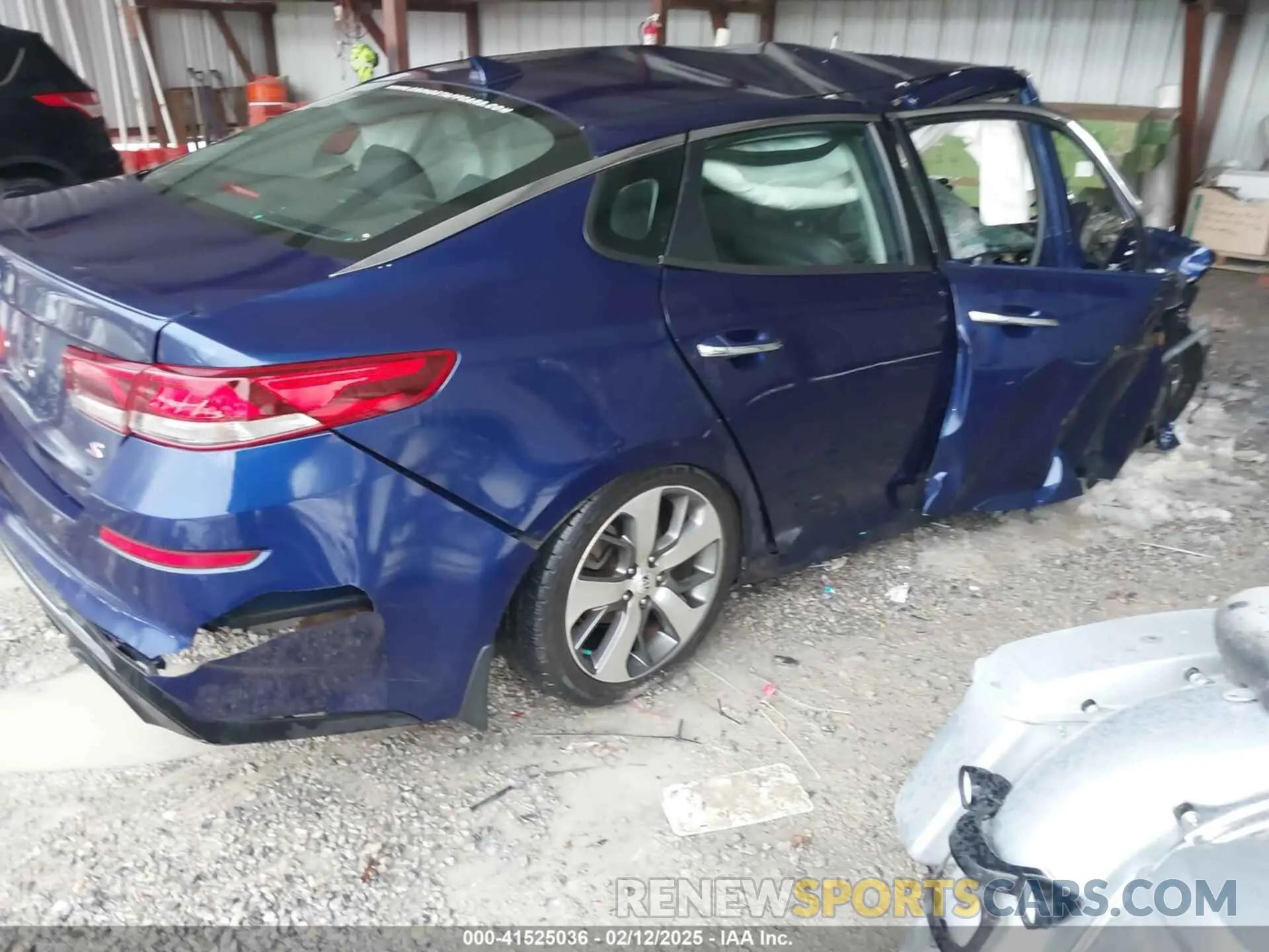4 fotografías del automóvil dañado 5XXGT4L32KG353747 KIA OPTIMA 2019