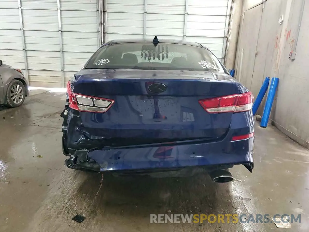 6 fotografías del automóvil dañado 5XXGT4L32KG378597 KIA OPTIMA 2019