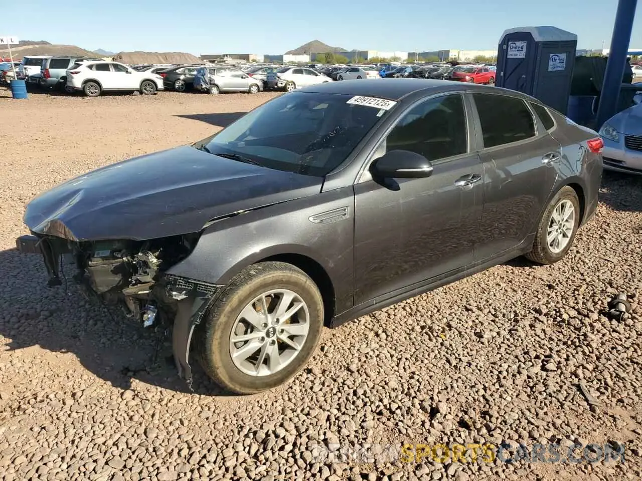 1 fotografías del automóvil dañado 5XXGT4L33KG275866 KIA OPTIMA 2019