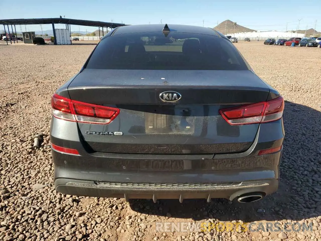 6 fotografías del automóvil dañado 5XXGT4L33KG275866 KIA OPTIMA 2019
