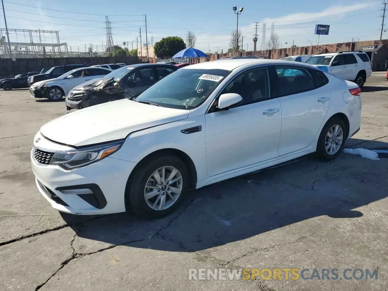 1 fotografías del automóvil dañado 5XXGT4L33KG276399 KIA OPTIMA 2019