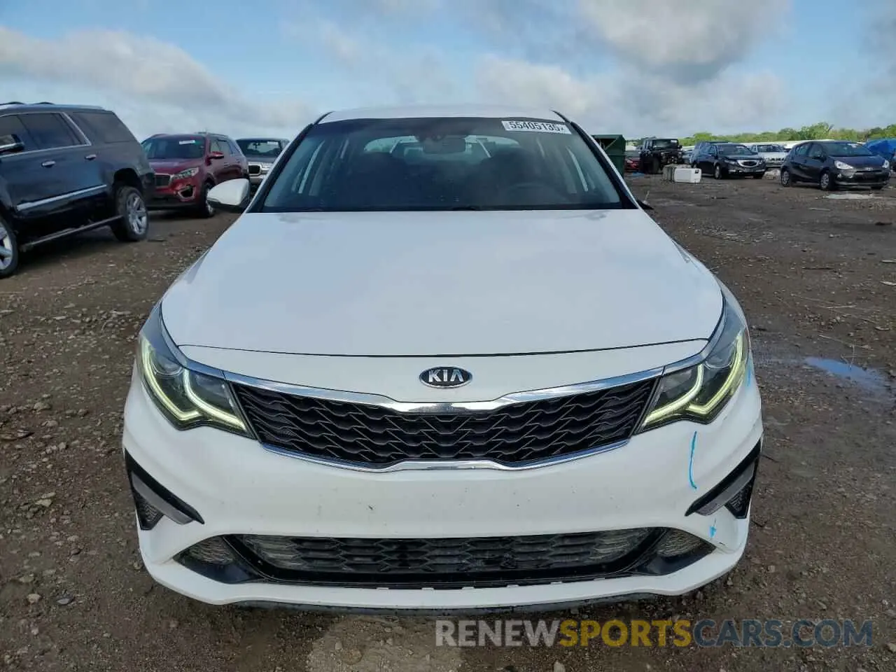 5 fotografías del automóvil dañado 5XXGT4L33KG278394 KIA OPTIMA 2019