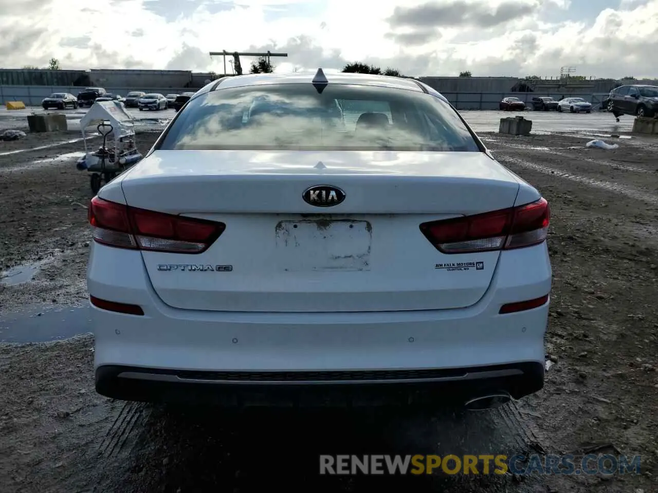 6 fotografías del automóvil dañado 5XXGT4L33KG278394 KIA OPTIMA 2019