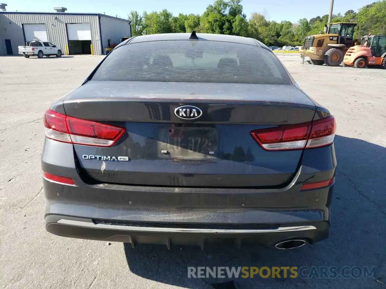 6 fotografías del automóvil dañado 5XXGT4L33KG307196 KIA OPTIMA 2019