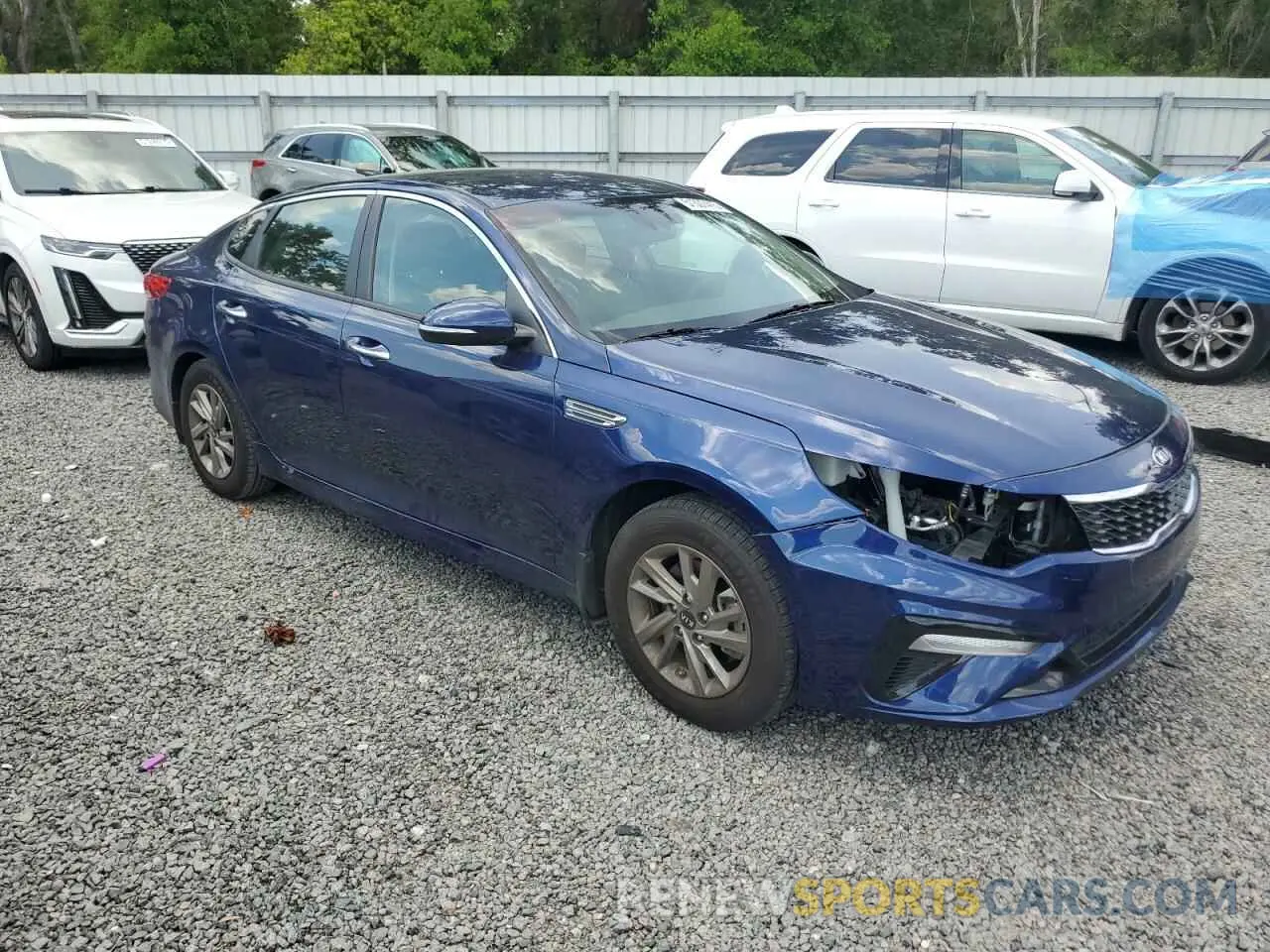 4 fotografías del automóvil dañado 5XXGT4L33KG316996 KIA OPTIMA 2019
