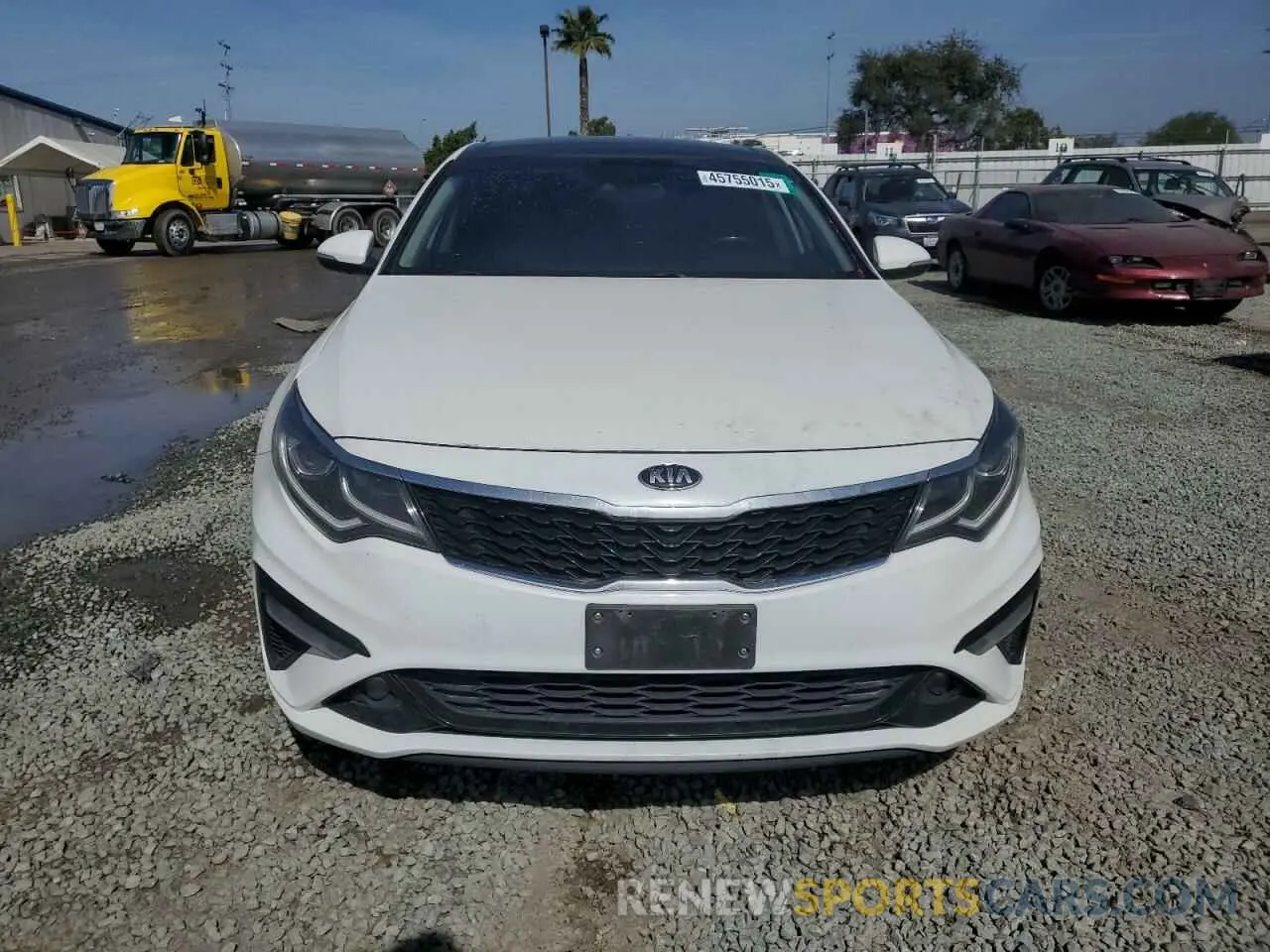 5 fotografías del automóvil dañado 5XXGT4L33KG331787 KIA OPTIMA 2019