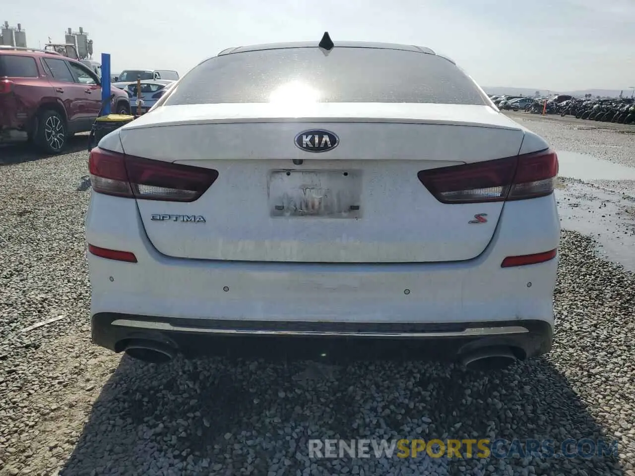 6 fotografías del automóvil dañado 5XXGT4L33KG331787 KIA OPTIMA 2019