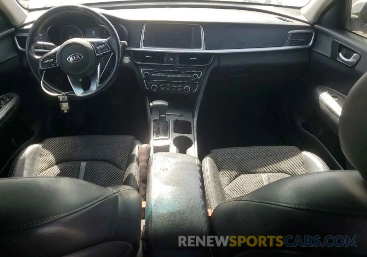 8 fotografías del automóvil dañado 5XXGT4L33KG331787 KIA OPTIMA 2019