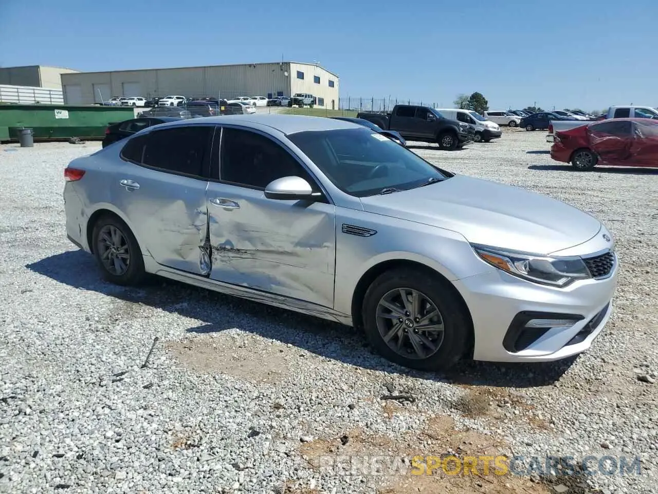 4 fotografías del automóvil dañado 5XXGT4L33KG342546 KIA OPTIMA 2019
