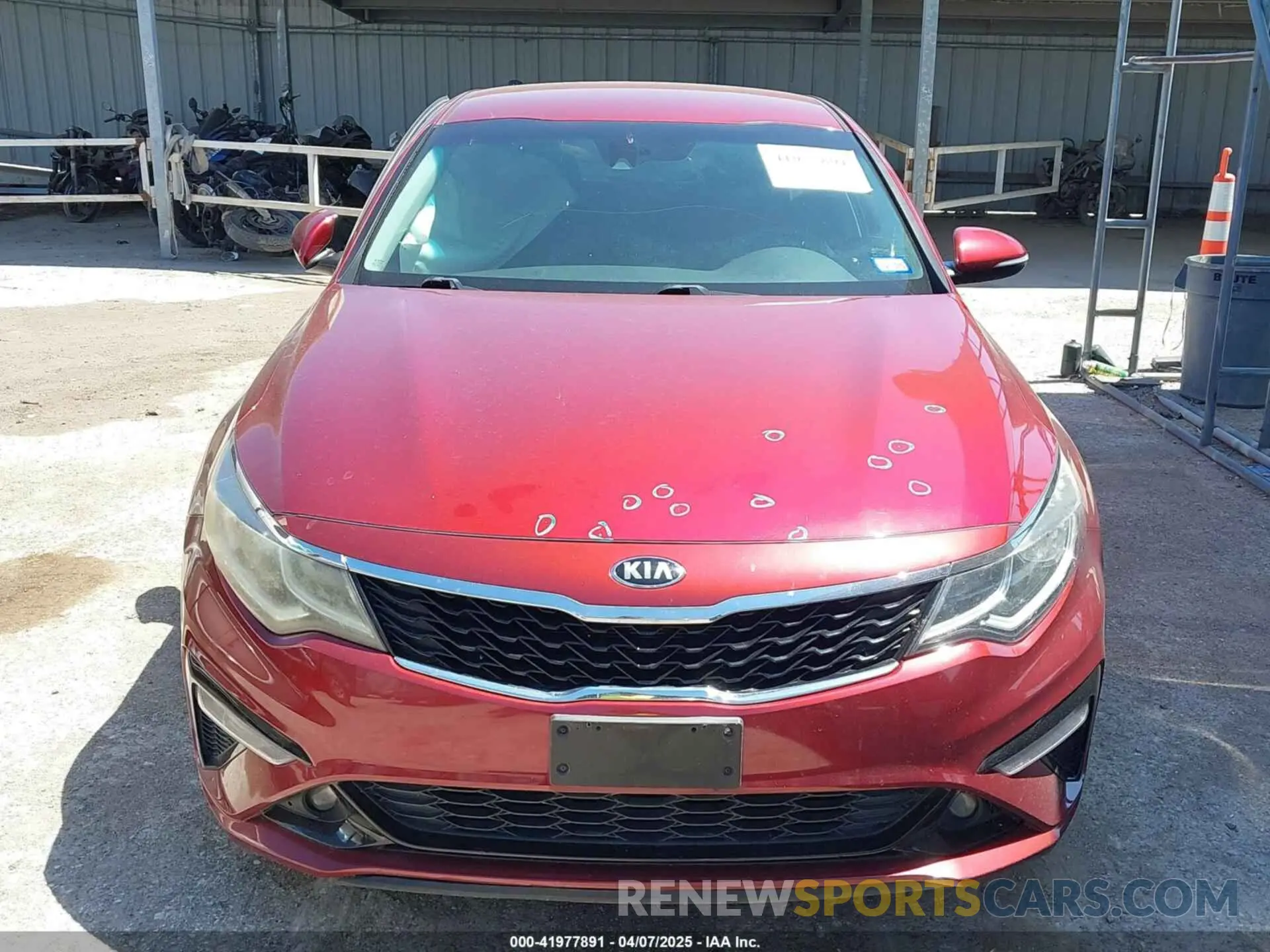 12 fotografías del automóvil dañado 5XXGT4L33KG360559 KIA OPTIMA 2019