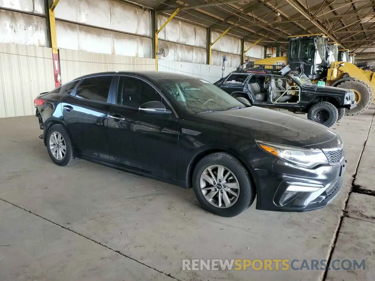 4 fotografías del automóvil dañado 5XXGT4L34KG279246 KIA OPTIMA 2019