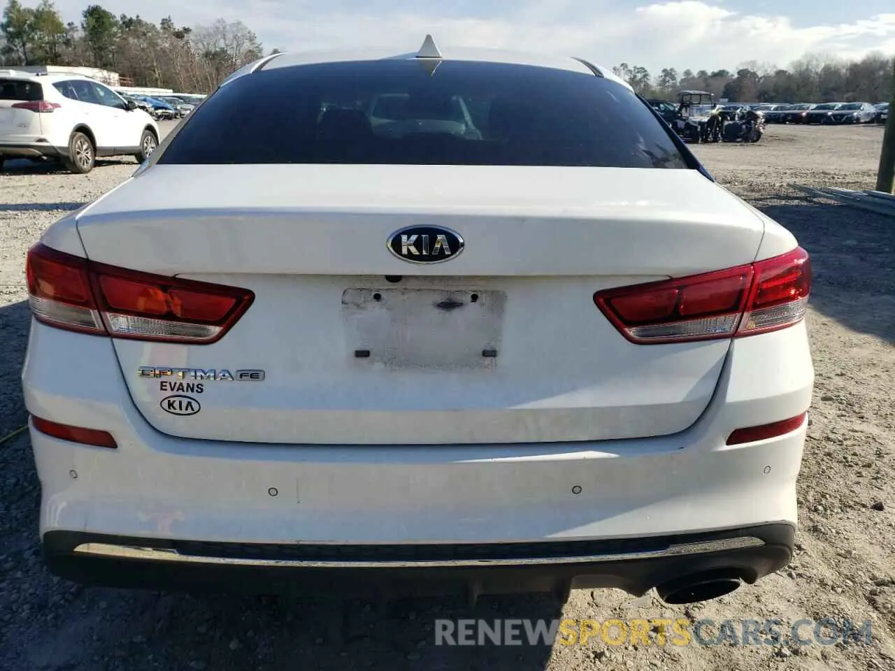 6 fotografías del automóvil dañado 5XXGT4L34KG281515 KIA OPTIMA 2019