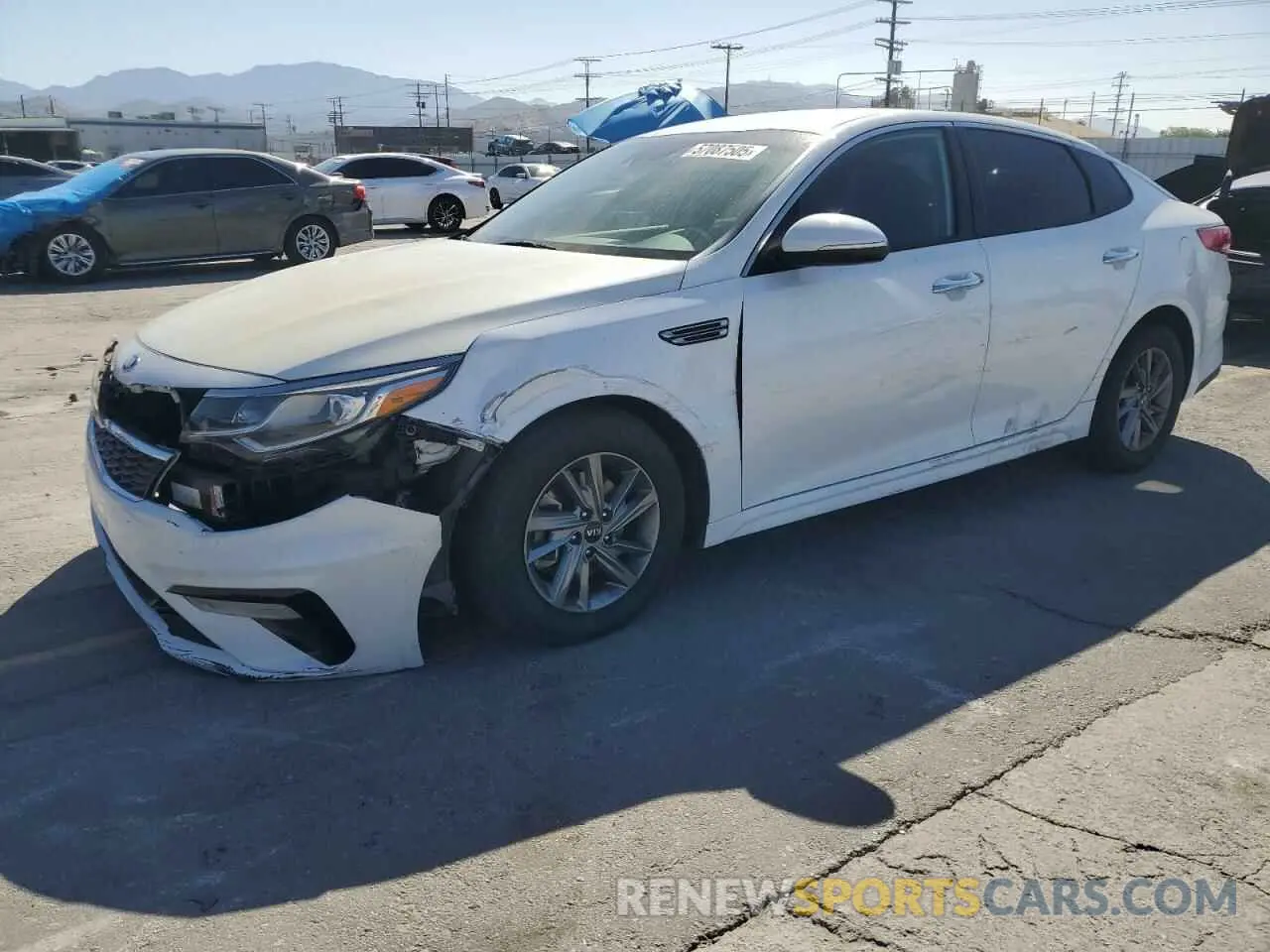 1 fotografías del automóvil dañado 5XXGT4L34KG281577 KIA OPTIMA 2019