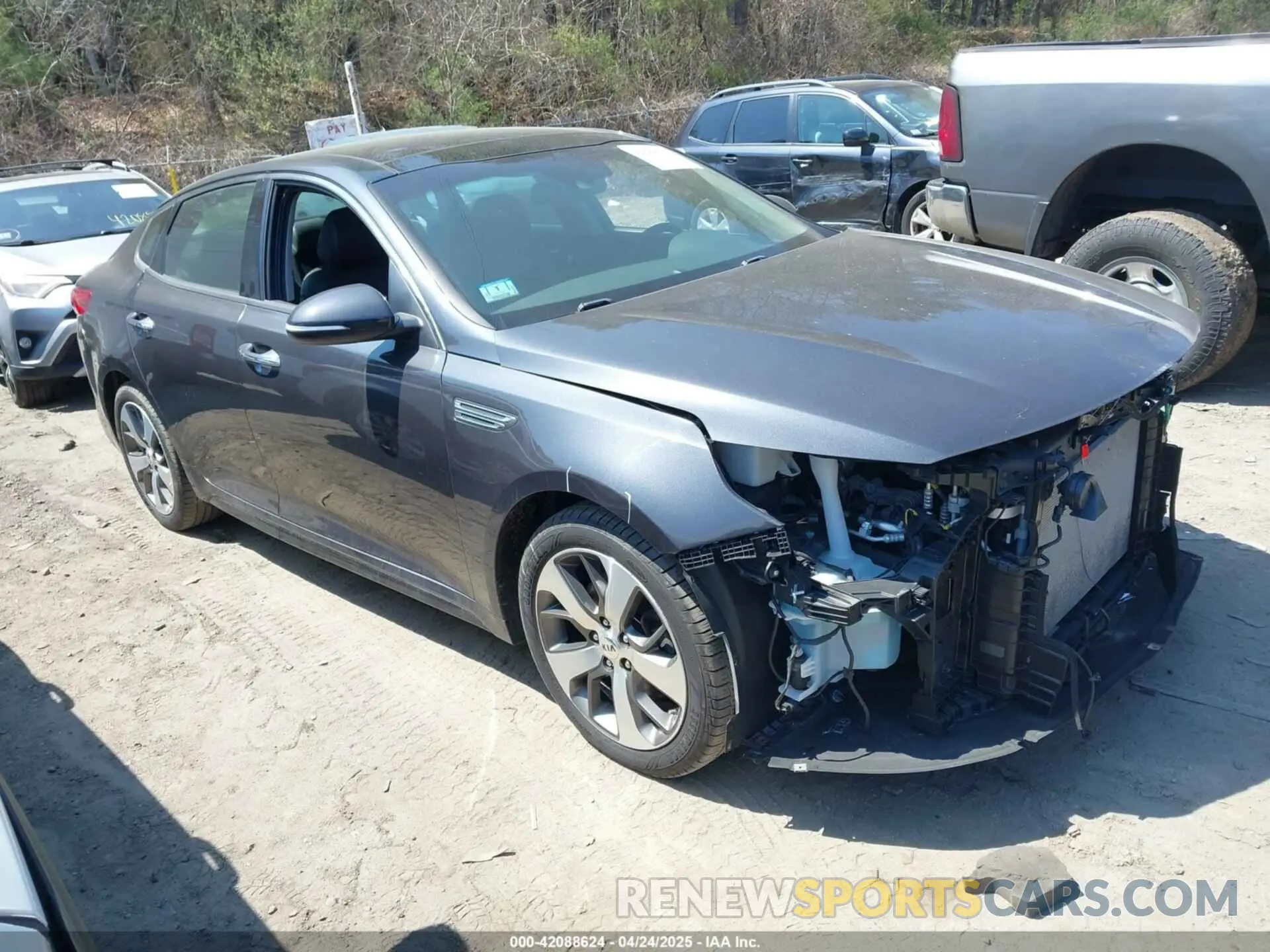 1 fotografías del automóvil dañado 5XXGT4L34KG302976 KIA OPTIMA 2019