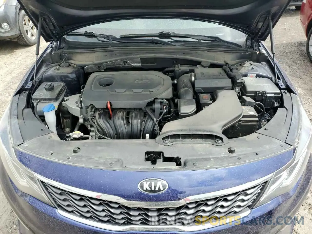 11 fotografías del automóvil dañado 5XXGT4L34KG304212 KIA OPTIMA 2019