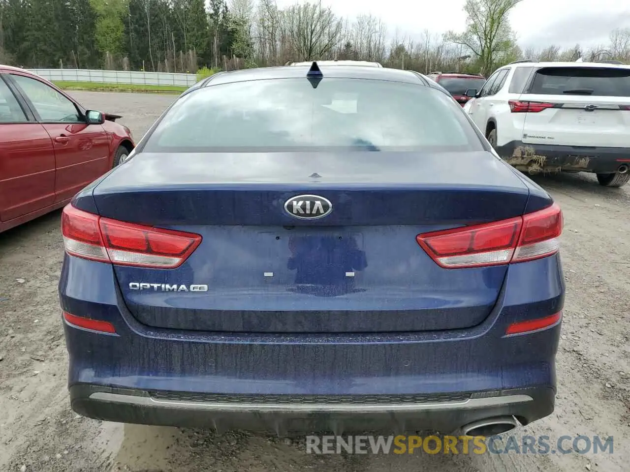 6 fotografías del automóvil dañado 5XXGT4L34KG304212 KIA OPTIMA 2019