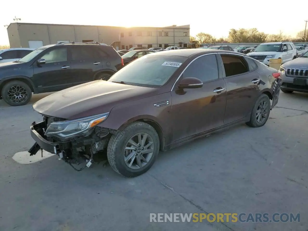 1 fotografías del automóvil dañado 5XXGT4L34KG323603 KIA OPTIMA 2019