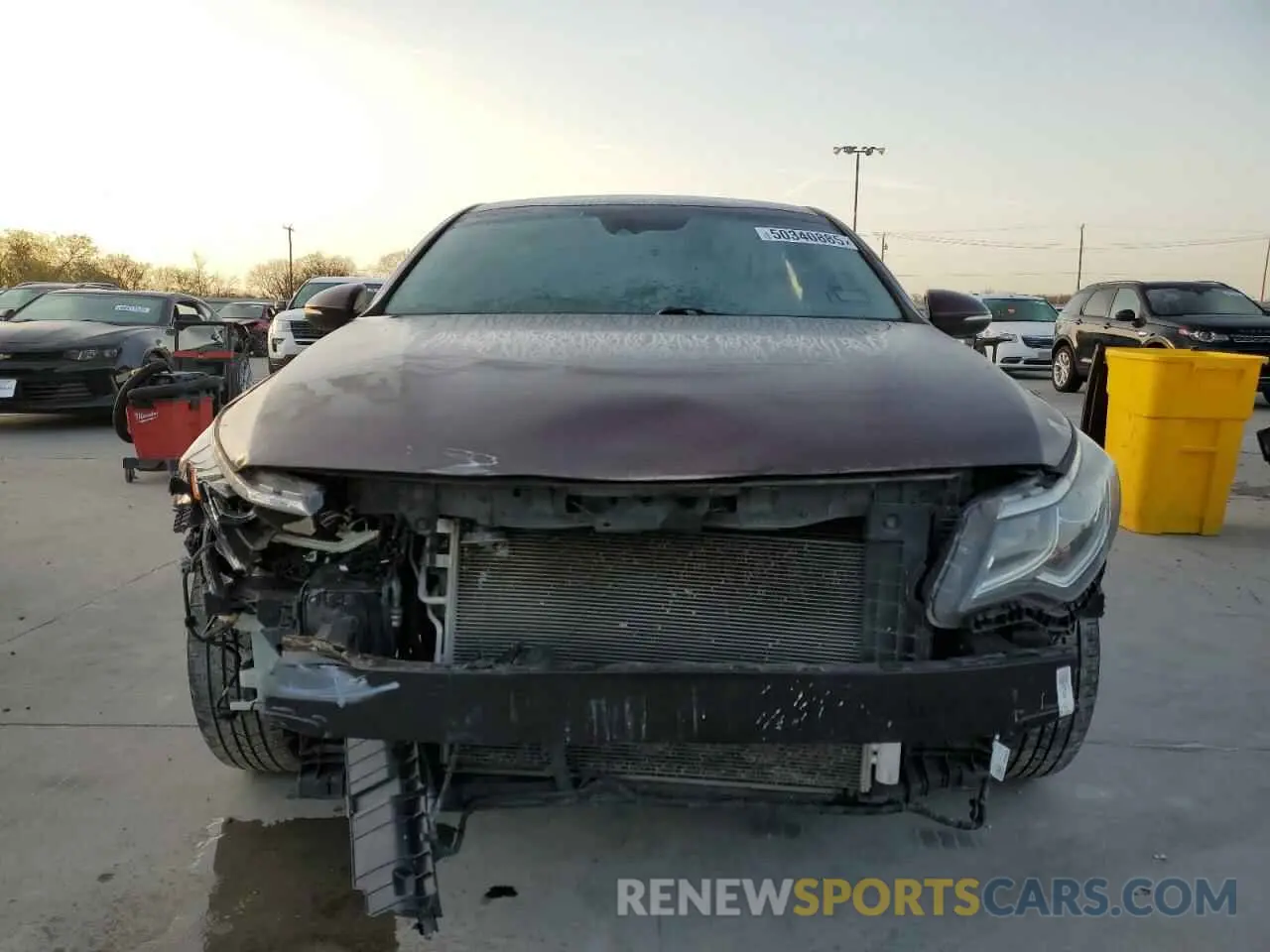 5 fotografías del automóvil dañado 5XXGT4L34KG323603 KIA OPTIMA 2019