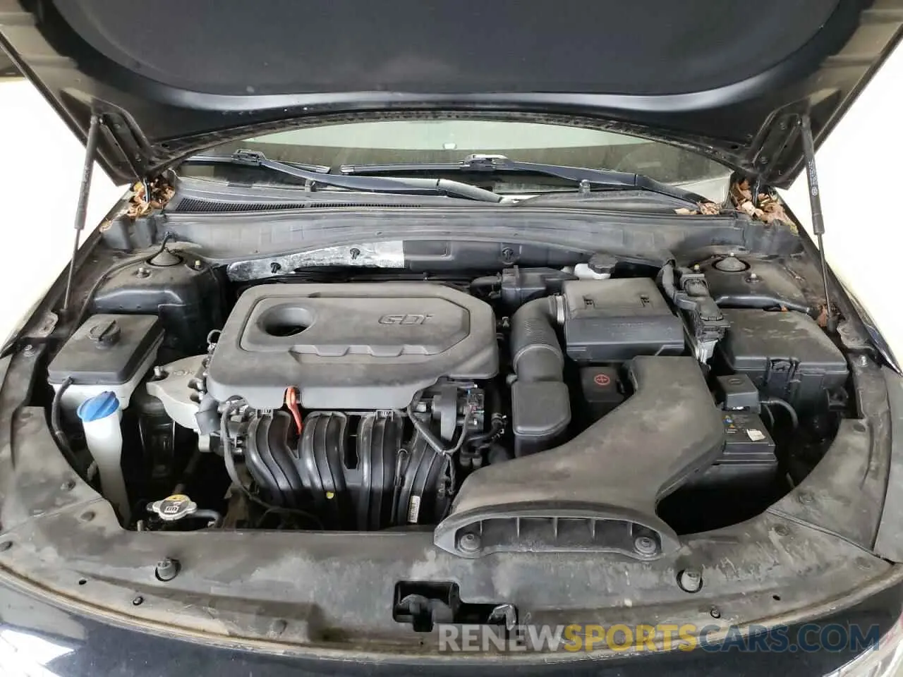 11 fotografías del automóvil dañado 5XXGT4L34KG337565 KIA OPTIMA 2019