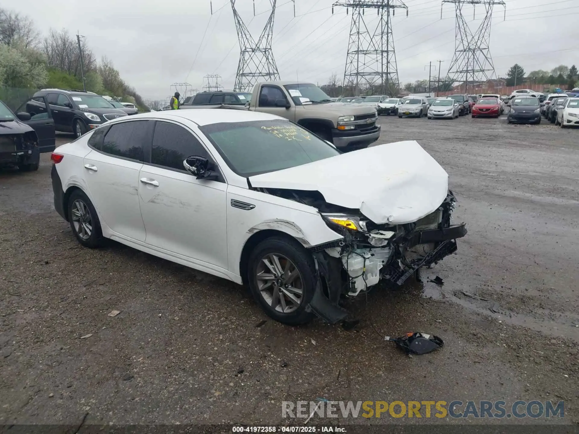 1 fotografías del automóvil dañado 5XXGT4L34KG343284 KIA OPTIMA 2019