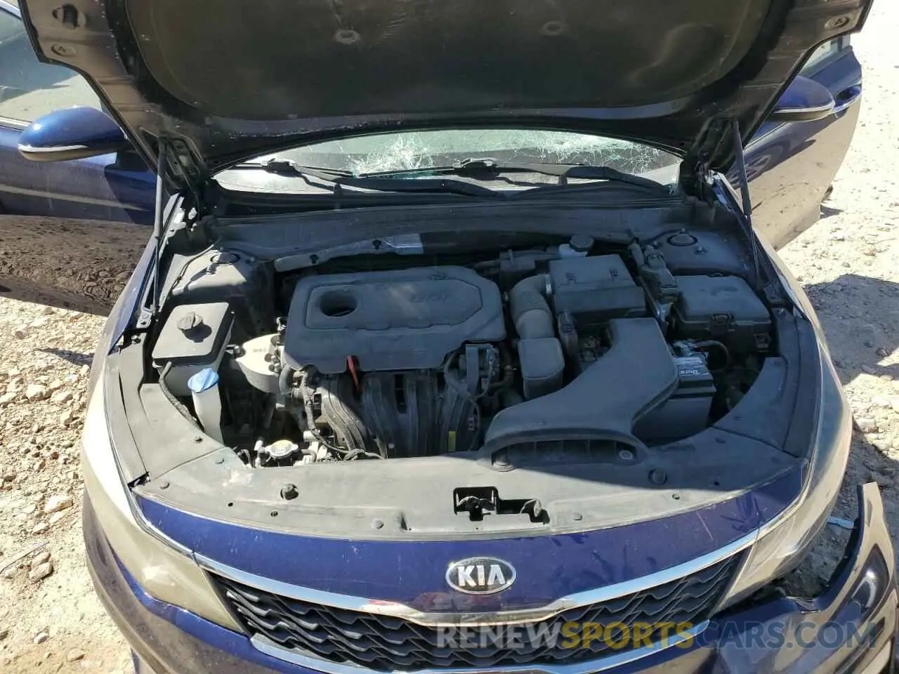 11 fotografías del automóvil dañado 5XXGT4L34KG350946 KIA OPTIMA 2019