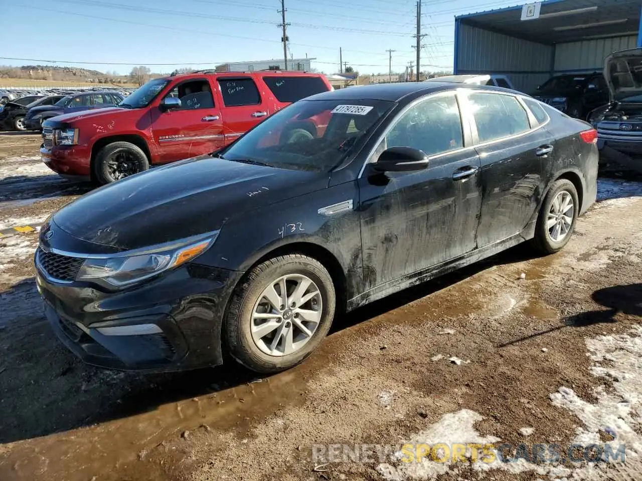 1 fotografías del automóvil dañado 5XXGT4L35KG276713 KIA OPTIMA 2019