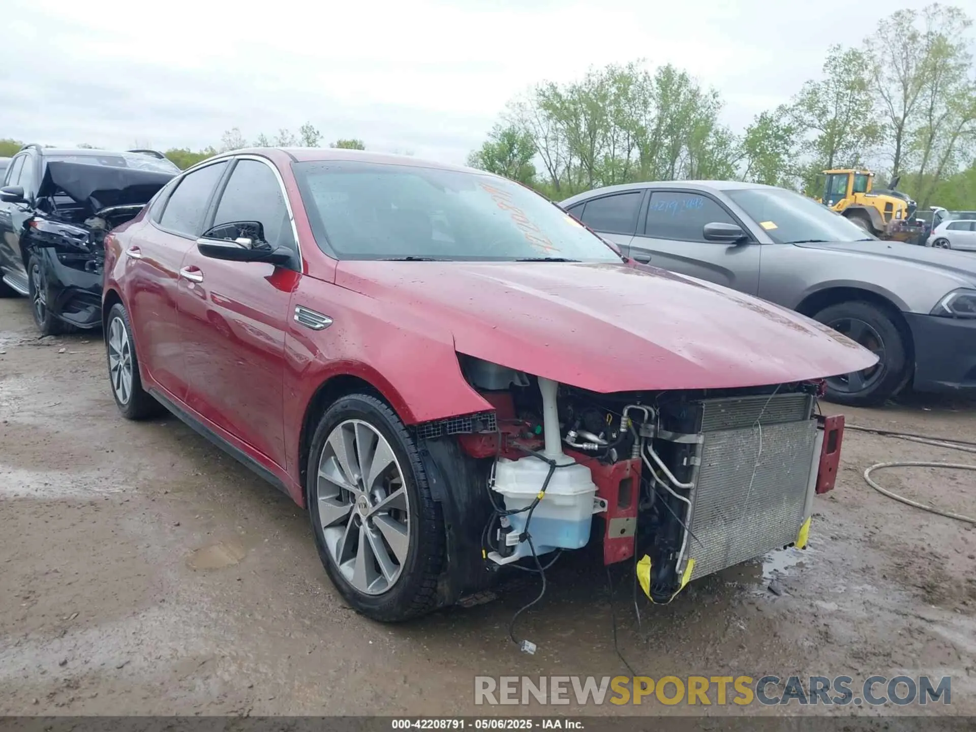 1 fotografías del automóvil dañado 5XXGT4L35KG281992 KIA OPTIMA 2019