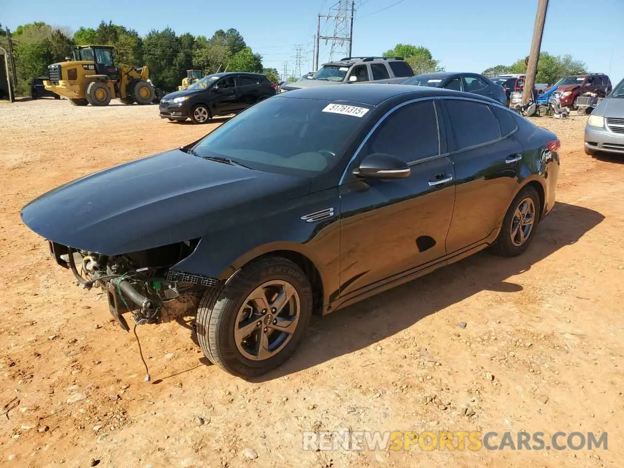 1 fotografías del automóvil dañado 5XXGT4L35KG290854 KIA OPTIMA 2019