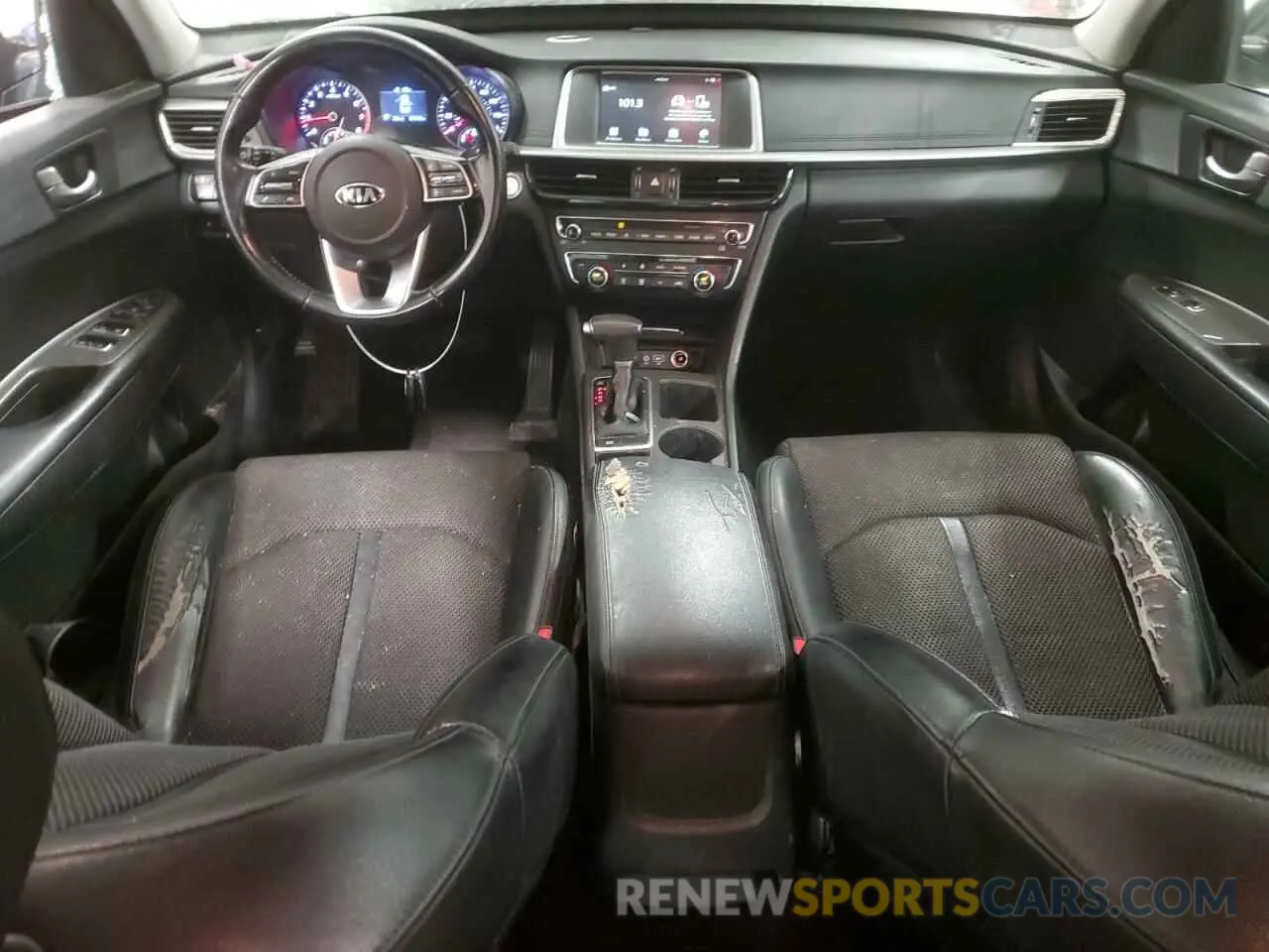 8 fotografías del automóvil dañado 5XXGT4L35KG291082 KIA OPTIMA 2019